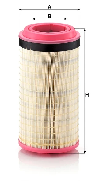 C 21 600 - Hava filtresi -  MANN FILTER - Resim 2