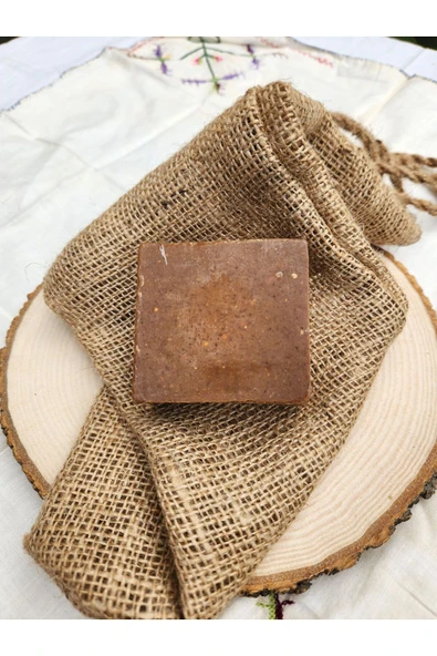 Kükürt Katran Sabunu El Yapımı %100 Organik Doğal Sabun 125 Gram ürün görseli