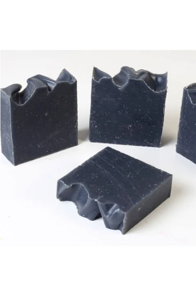 Aktif Karbon Sabunu El Yapımı %100 Organik Doğal Sabun 125 Gram ürün görseli