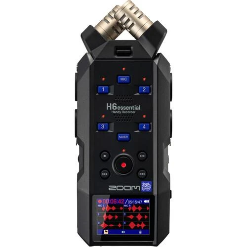 Zoom H6 Essential 6 Parçalı 32-Bit Float Ses Kayıt Cihazı - 1