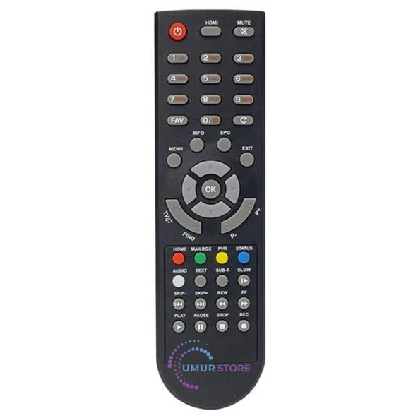 Balkan Uydu Alıcı Kumandası ürün görseli