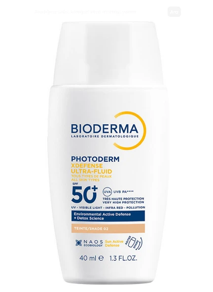 BİODERMA PHOTDERM XDEFENSE ULTRA FLUID TEİNTE 02 ürün görseli