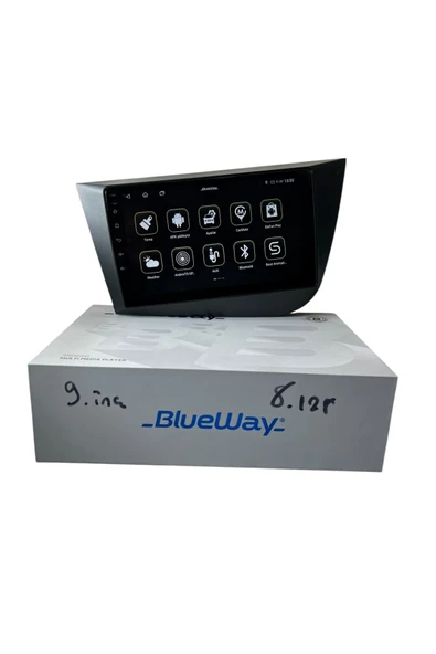 SEAT LEON 2006-2012 BLUEWAY 8-128 TAM PROFESYONEL OEM MULTİMEDİA - Resim 2