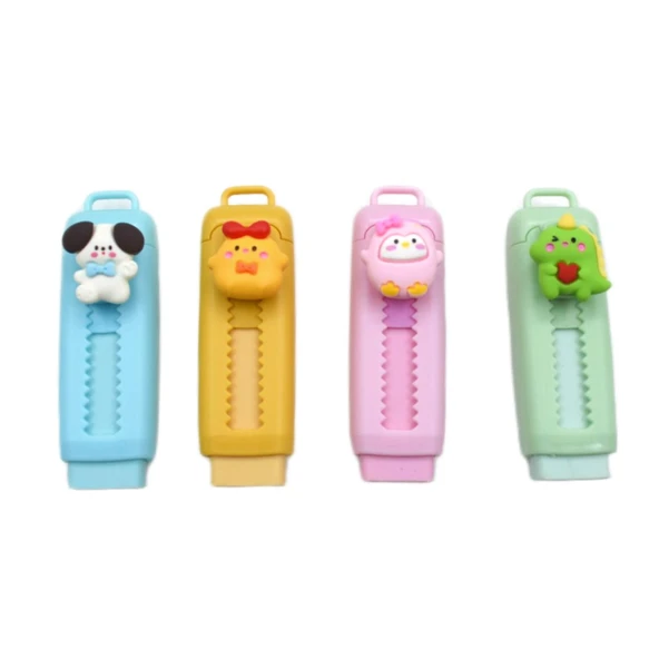 Mikro Dino Friends Sürgülü Silgi (ER-4535) 1 Adet - Resim 2