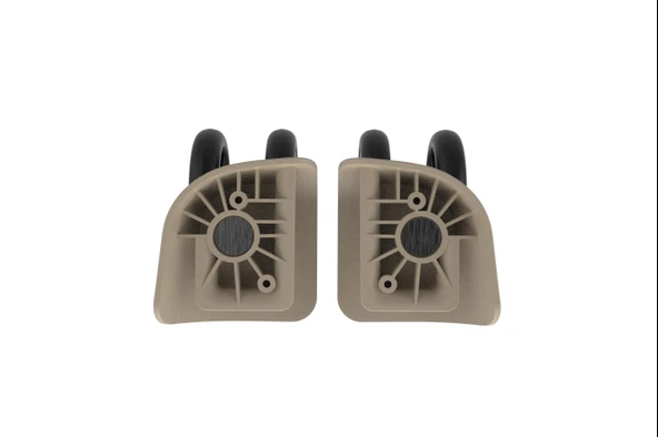 Keo-Plus PP Valiz Tekerleği Sağ ve Sol Gold Renk - Resim 3