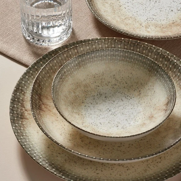 Güral Porselen Camelia 24 Parça Yemek Takımı Dg 31823 - 3