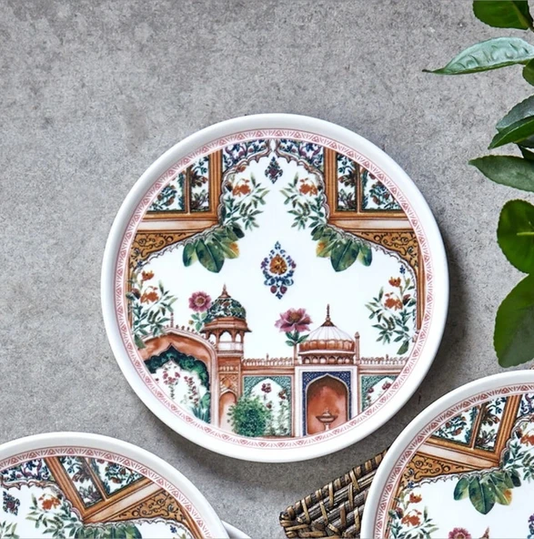 Fecra Nakkaş 6 Parça Pasta Tabağı Seti - 3