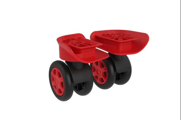 Keo-Plus PP Valiz Tekerleği Sağ ve Sol Turuncu Renk ürün görseli