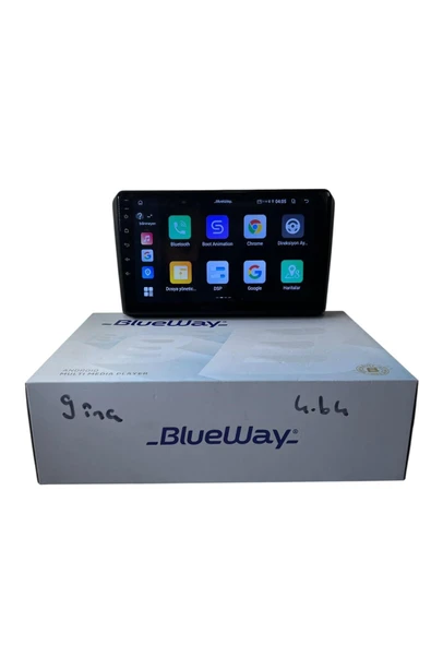 Audi A3 2003-2012 BLUEWAY 4-64 PROFESYONEL OEM MULTİMEDİA - 2