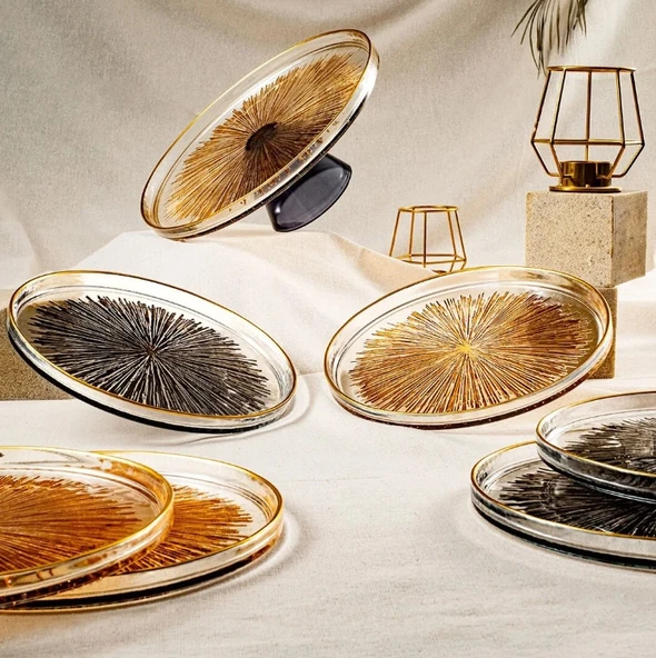 Fecra Mystic 7 Parça Ayaklı Sunum Seti - 3