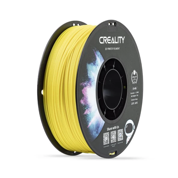 Creality Cr-Abs Sarı Filament 1.75mm 1000Gr - Resim 2