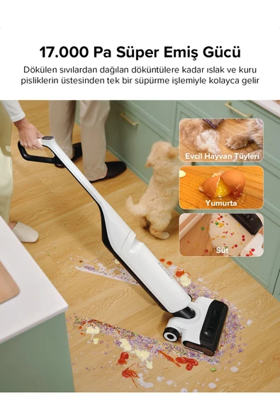 Flexi Pro Dikey Robot Süpürge Beyaz - 2