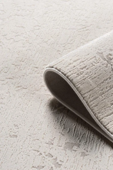 Pastel Halı Kratos 75972-30 Gri Akrilik Salon Oturma Yatak Odası Halısı - Resim 2