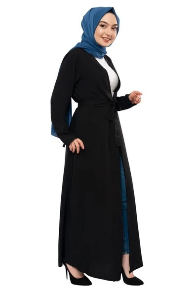 Moda Çizgi Yakalı Yelek - 3