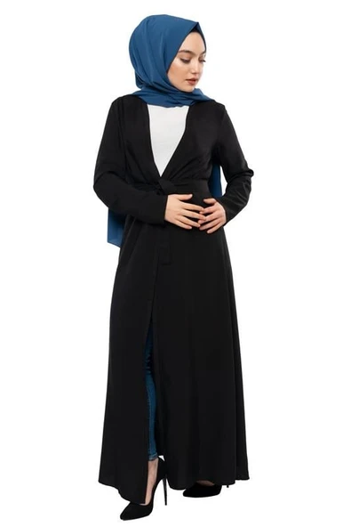 Moda Çizgi Yakalı Yelek - 2