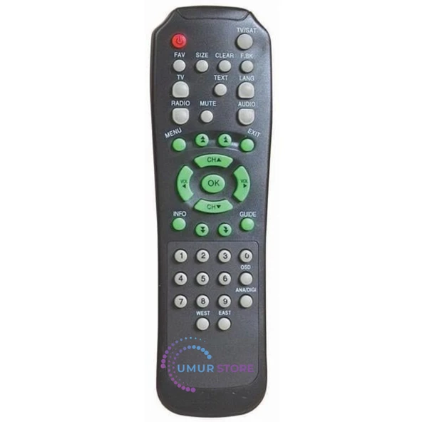 Astra Uydu Alıcı Kumandası ürün görseli