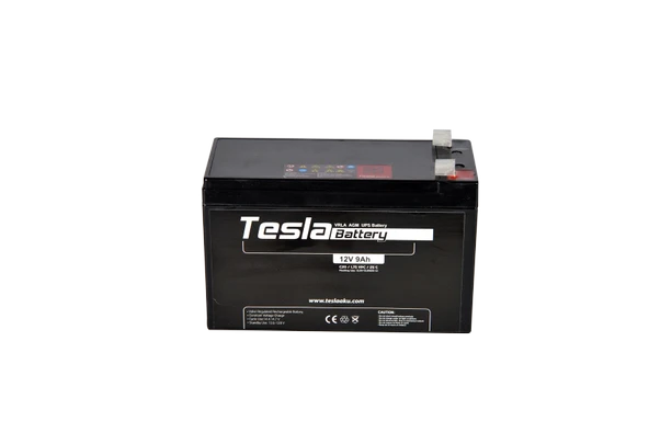 TESLA 12V 9AH AGM KURU TİP UPS AKÜ (YENİ ÜRETİM)