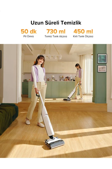 Flexi Pro Dikey Robot Süpürge Beyaz - 3