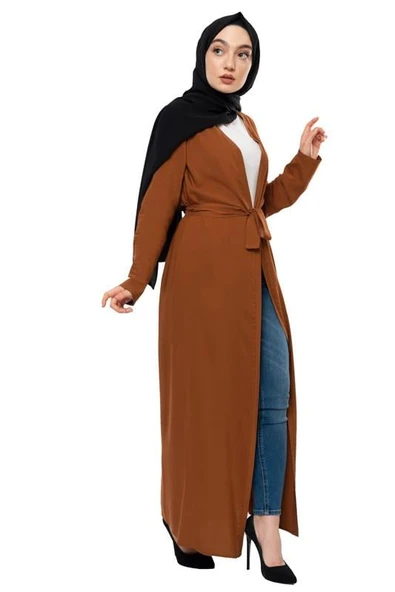 Moda Çizgi Yakalı Yelek - 2