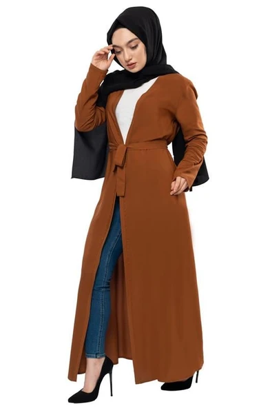 Moda Çizgi Yakalı Yelek - 3