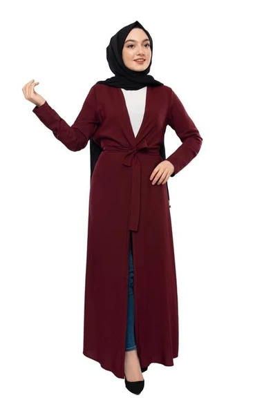 Moda Çizgi Yakalı Yelek