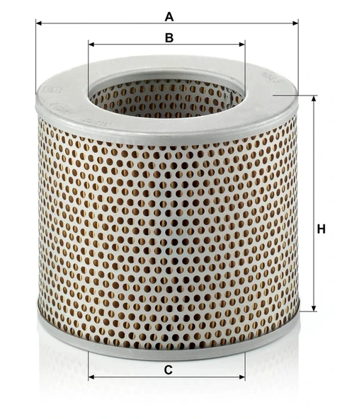 C 1574 - Hava filtresi -  MANN FILTER - Resim 2