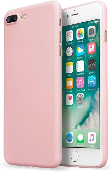 Laut Apple iPhone 7 Plus Slim Skin Kılıf KIRMIZI - 1
