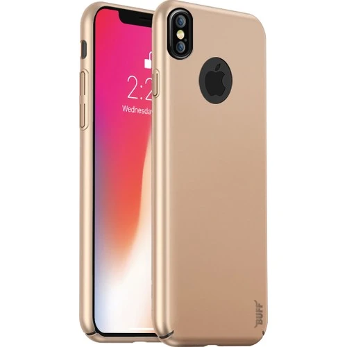 Buff iPhone X Slim Fit Kılıf Gold ürün görseli