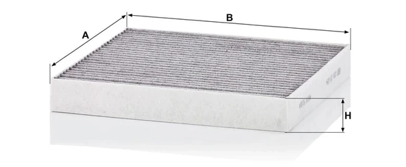 CUK 23 024 - Kabin hava filtresi -  MANN FILTER - Resim 2