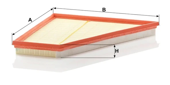 C 32 125 - Hava filtresi -  MANN FILTER - Resim 2