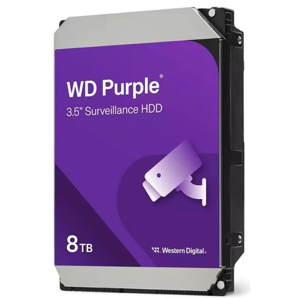 Western Digital Purple WD85PURZ SATA 3.0 5460 RPM 3.5" 8 TB Harddisk - 2