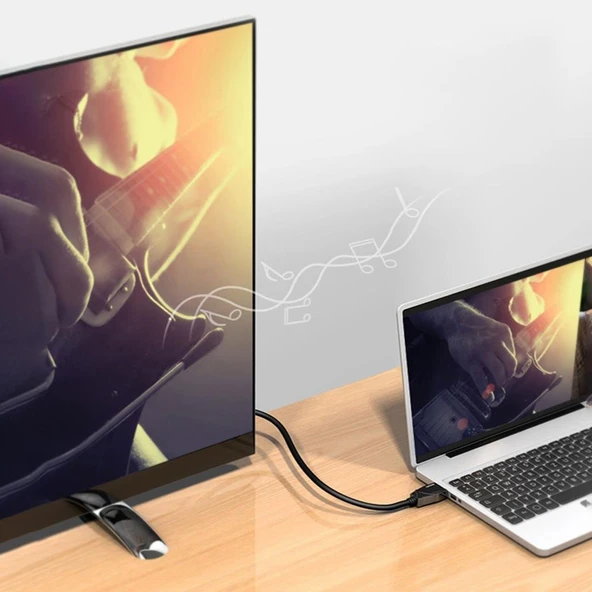 Philips 1.8 Metre 4K 60 Hz V2.1 HDMI Görüntü Kablosu ürün görseli 1