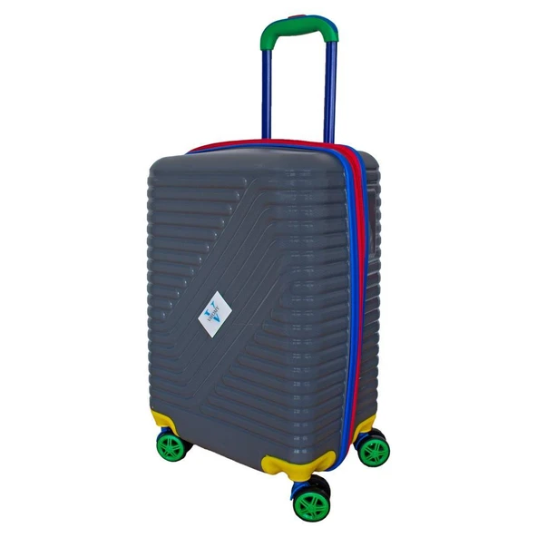 Vayomy Colors PP Line Kabin Boy Gri Valiz KIRILMAZ  2 Yıl Garantili ürün görseli