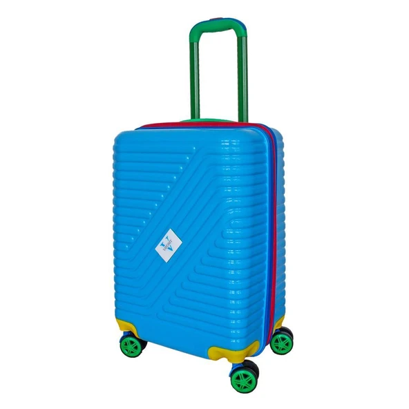 Vayomy Colors PP Line Kabin Boy Turkuaz Valiz KIRILMAZ 2 Yıl Garantili ürün görseli