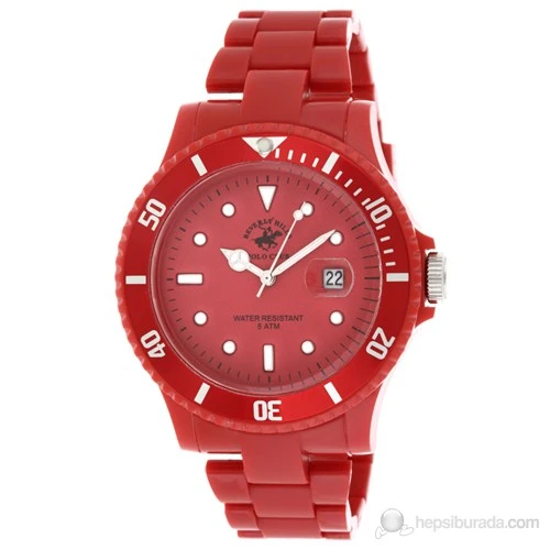 Beverly Hills Polo Club BH200-06 Unisex Kol Saati Kırmızı ürün görseli