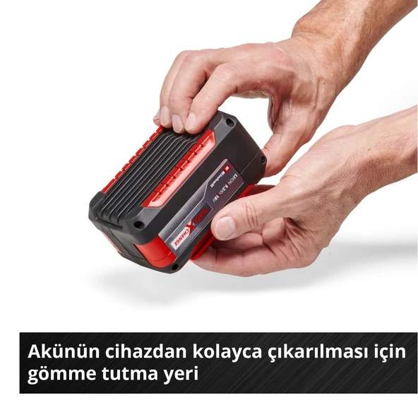 Einhell PXC Akü Ve Şarj Aleti 18V 5.2AH 4512147 - Resim 4