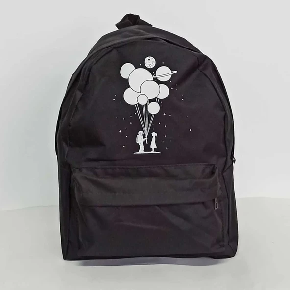 Balon Baskılı Okul Çantası ürün görseli 1