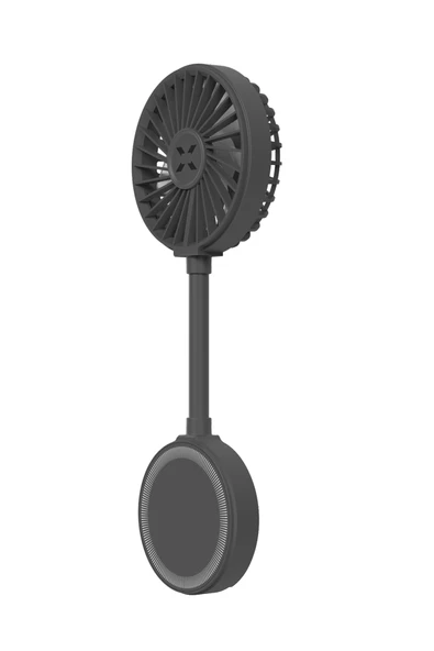 Xenon Smart Manyetik Fan Şarj Edilebilir 3 Kademeli 5800 RPM Mıknatıslı MagSafe Telefon Vantilatörü Gri X6104