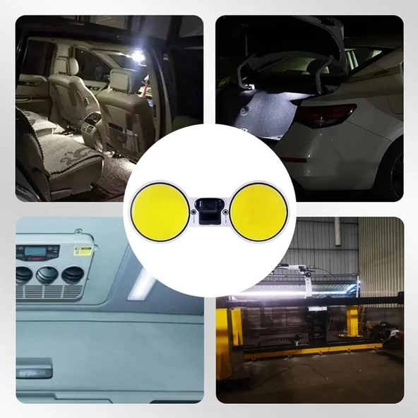 Cob Led Araç Tavan Bagaj Aydinlatma 2 adet - 2