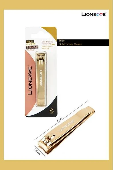 Lionesse Gold Tırnak Makası - 3610