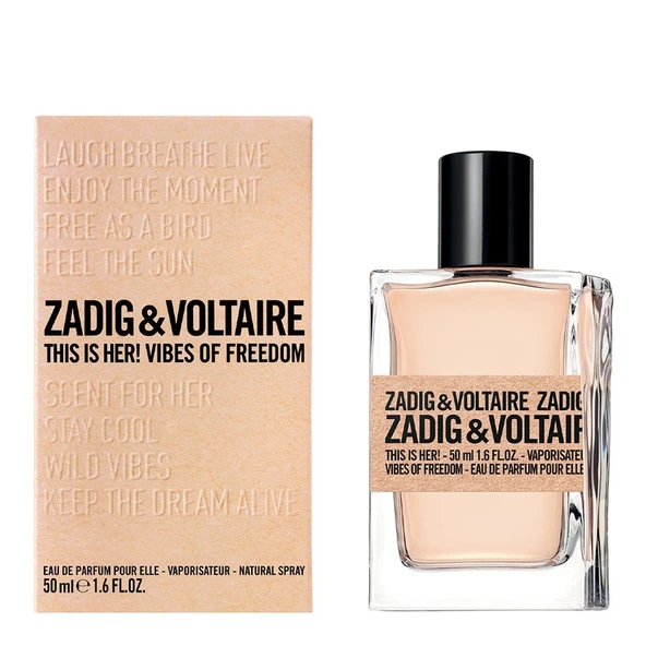 Zadig & Voltaire This Is Her! Vibes Of Freedom EDP Pour Elle 50ML Kadın Parfümü - 2