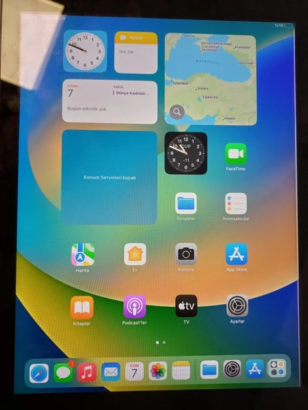 Apple iPad 5.Nesil Wi-Fi + Cellular 128 Gb NP262RU/A Uzay Gri Tablet OUTLET - 2