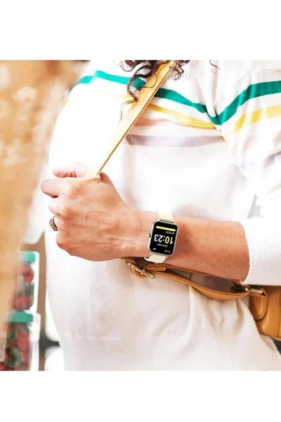 Robor Gts2 Akıllı Saat Gold - Resim 6