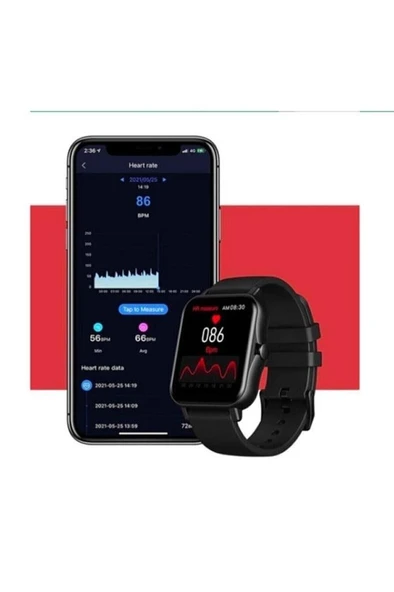 Robor Gts2 Akıllı Saat Siyah - Resim 6