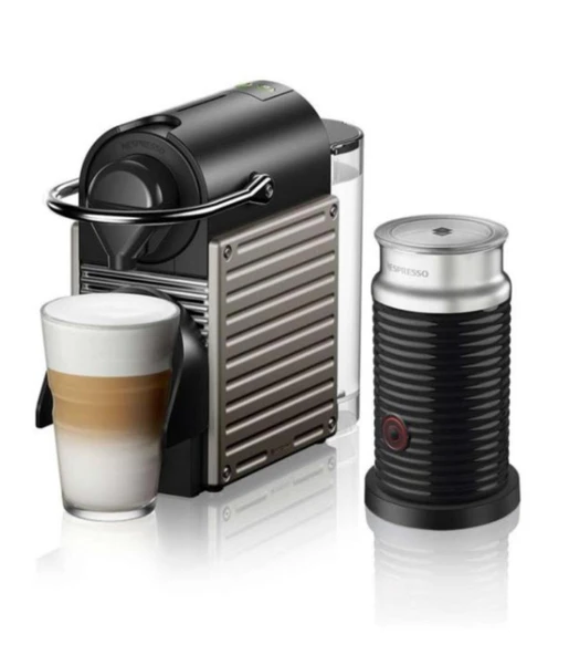NESPRESSO C66T Pixie Titan Kahve Makinesi ve Süt Köpürtücü Aksesuar - 2
