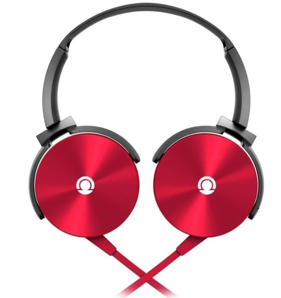 Preo My Sound MS09 Kulaküstü Kulaklık Kırmızı HASRALI BOZUK ürün görseli