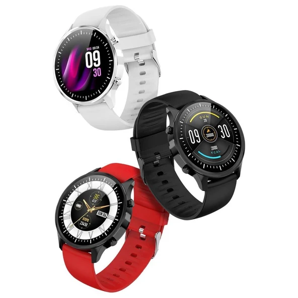 Robor Watch Series R-GTE Beyaz Akıllı Saat - Resim 2