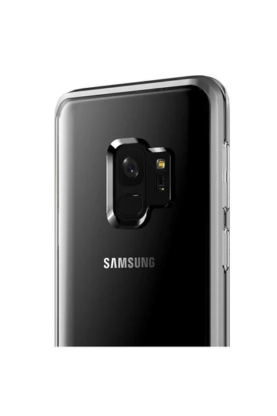 VRS Design Galaxy S9 Crystal Bumper Kılıf Steel Silver - Resim 2