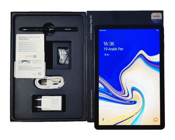 Samsung Galaxy TAB S4 SM-T837 S Pen Destekli 64GB Wi-Fi + 4G 10.5″ Siyah Tablet OUTLET A GRADE - Resim 3