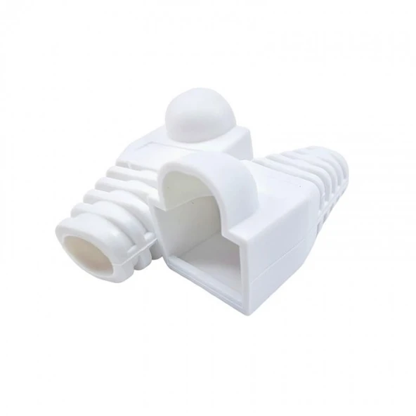 CAT5,CAT6 için Rj45 cover koruyucu kılıf  plastik pcv kılıf 100 ad. ürün görseli